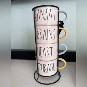 Rae Dunn - Wizard of Oz Stackable Mug Collection - NWT